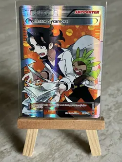 Pokemon TCG Professor Sycamore 114/114 XY - Steam Siege Holo (English) - NM - Image 1