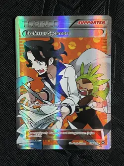 Pokemon TCG Professor Sycamore 114/114 XY - Steam Siege Holo (English) - NM - Image 3