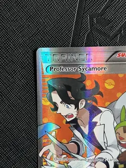 Pokemon TCG Professor Sycamore 114/114 XY - Steam Siege Holo (English) - NM - Image 4