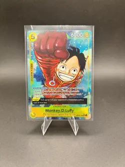 One Piece Monkey D.Luffy OP07-109 Alt Art Parallel - Image 1