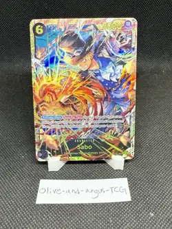One Piece OP 13 Sabo SEC Alt Art Carrying On His Will OP13-120 Eng - Image 1