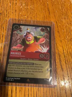 Cold Foil - Maurice 128/204 Rare Disney Lorcana Archazia's Island - Image 1