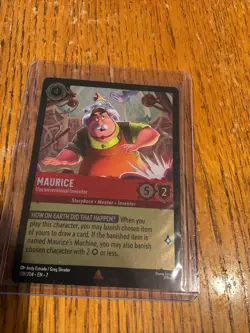 Cold Foil - Maurice 128/204 Rare Disney Lorcana Archazia's Island - Image 2