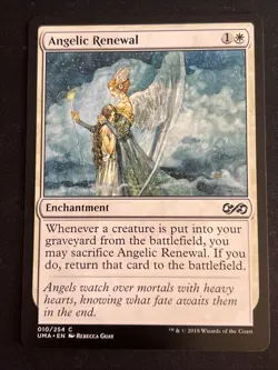 1x Angelic Renewal (10) Ultimate Masters LP MTG Magic the Gathering x1 MKE - Image 1
