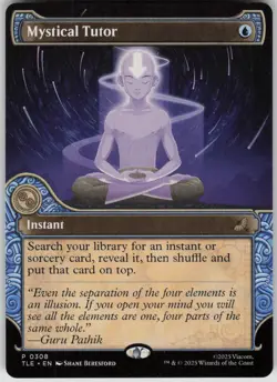 MTG Mystical Tutor (Showcase) Normal NM Avatar: The Last Airbender: Magic 308 - Image 1