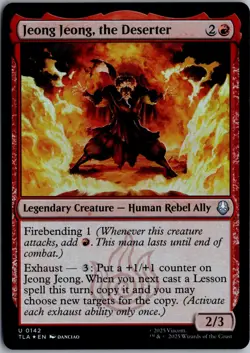 Jeong Jeong, the Deserter U Avatar: The Last Airbender 142 NM Foil Magic - Image 1