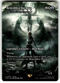 Benedikta Harman - Ishai, Ojutai Dragonspeaker (Showcase) MTG NM - Image 1