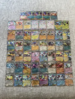 Pokemon TCG Ex Lot of 53 EX Cards - Charizard Gengar Sylveon Espeon Venusaur NM - Image 1