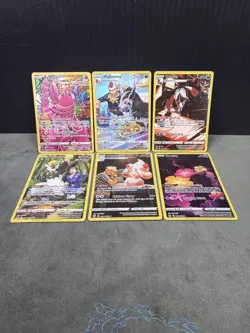 Pokemon TCG Trainer & Galarian Gallery Illustration Rare Lot (x6) English NM - Image 1