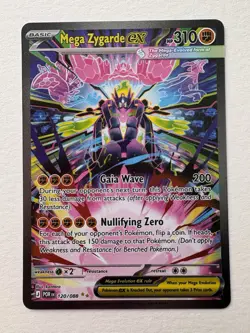 Pokemon Mega Zygarde EX 120/088 Perfect Order Pokemon TCG - Image 1
