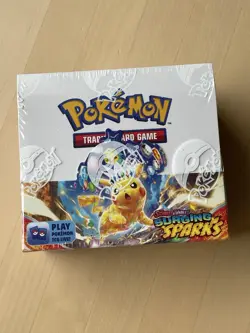 Pokemon TCG: Scarlet & Violet SURGING SPARKS BOOSTER BOX (36) Packs SEALED - Image 1