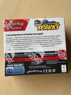 Pokemon TCG: Scarlet & Violet SURGING SPARKS BOOSTER BOX (36) Packs SEALED - Image 3