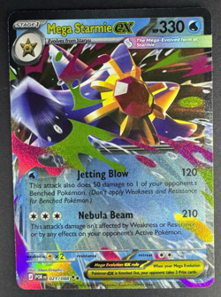 Mega Starmie ex 021/088 Holo Double Rare Me03: Perfect Order - Pokemon TCG - NM - Image 1