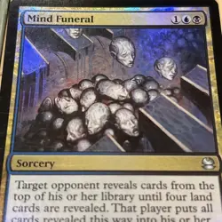 Mind Funeral FOIL - Modern Masters #181 Free Shipping MtG - Image 2