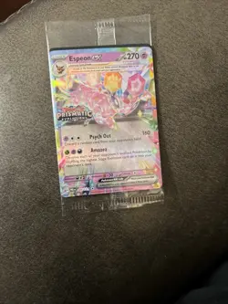Pokemon Espeon ex 034/131 Stamped Sealed Promo Prismatic Evolutions Surprise Box - Image 1