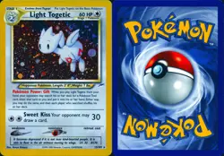 LIGHT TOGETIC 15/105 HOLO RARE NEO DESTINY POKEMON UNLIMITED HOLO LP - Image 3