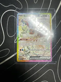 Pokemon Eevee Ex SIR 167/131 Prismatic Evolutions EXCELLENT Condition 💎 Mint - Image 2