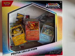 Pokemon TCG Scarlet & Violet Prismatic Evolutions Poster Collection Box - Image 1