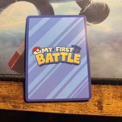 Bulbasaur Blue Border Bulbasaur Stamp My First Battle Pokemon TCG LP - Image 2