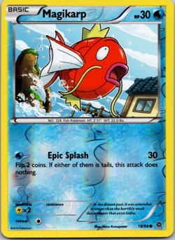 Magikarp 19/98 Reverse Holo Ancient Origins Set - Pokemon TCG - Image 1