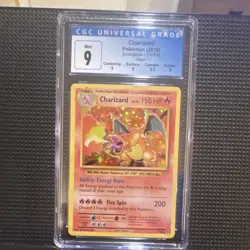 Charizard Pokemon TCG CGC 9 Holo Evolutions 11/108 2016 Stage 2 HP 150 Arita - Image 1