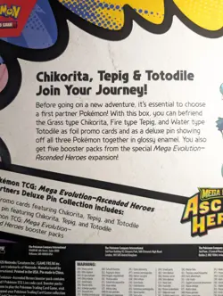 Pokemon First Partners Deluxe Pin Collection Ascended Heroes Sealed Brand New - Image 3