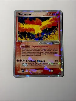 Moltres ex 115/112 Secret Rare Holo - Pokemon Fire Red & Leaf Green Vintage Hp - Image 1