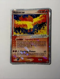 Moltres ex 115/112 Secret Rare Holo - Pokemon Fire Red & Leaf Green Vintage Hp - Image 4