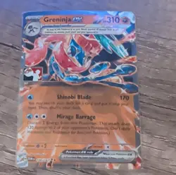 STAMPED Pokemon Greninja ex 106/167 Double Rare Holo Prize Pack Series - Image 1