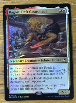 MTG Edge of Eternities, Ragost, Deft Gastronaut - Foil - Image 1