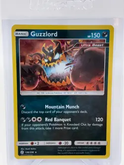 Pokemon Guzzlord 136/236 Pokemon Holo Rare SM - Cosmic Eclipse - Image 1