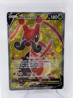 Pokemon Kricketune V (Full Art) Ultra Rare SWSH05: Battle Styles 142/163 - Image 1