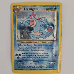 Pokemon Feraligatr Neo Genesis Holo Rare 5/111 120 HP Stage 2 2000 English - Image 1