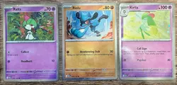 Pokemon TCG: 2025 Fall Collector Chest - Cosmo Foil Promos: Ralts, Kirlia, Riolu - Image 1
