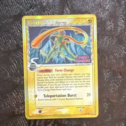 Pokemon Deoxys EX 6/110 Holon Phantoms Holo Rare Reverse Holo 60 HP - Image 1