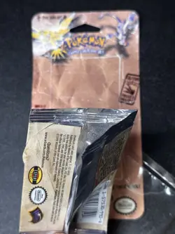Pokemon Fossil Booster Lapras Artwork OPENED EMPTY Pack Wizards of the Coast - Image 2