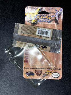 Pokemon Fossil Booster Lapras Artwork OPENED EMPTY Pack Wizards of the Coast - Image 3