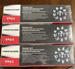 LOT OF 3 - Pokemon Prismatic Evolutions Surprise Box & Booster Bundle Sams Club - Image 3