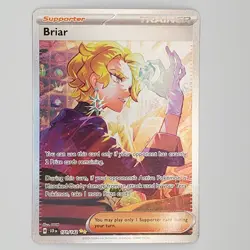 Briar Special Illustration Rare SV07: Stellar Crown 171/142 NM Pokemon TCG - Image 1