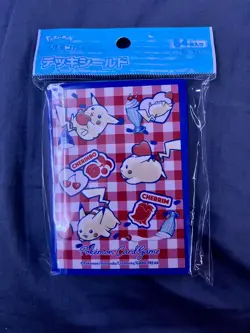 Pokemon Center Japanese Pikachu Heart Cherry Charm Cherrim New Sealed 64 Sleeves - Image 1