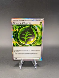 Growing Grass Energy Rare Holo 086/088 Pokemon Perfect Order NM 86 - Image 1
