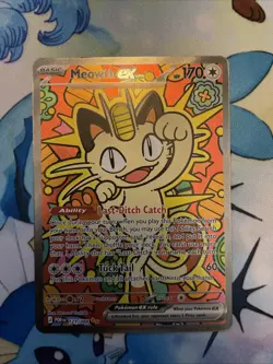Meowth ex 121/088 Me03: Pokemon Perfect Order Holo - Image 1
