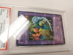 1st Graded! Elemental Hero Flame Wingman MF03-EN006 Mattel Action! At Psa 7! - Image 4