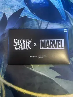MTG Secret Lair Marvel Deadpool Rainbow Foil Edition - Image 1