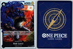 Rob Lucci EB04-048 Super Rare Adventure on Kami's Island One Piece NM - Image 3