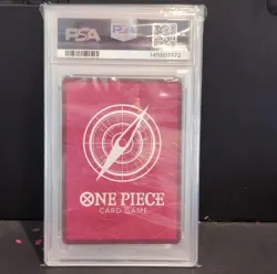 One Piece Sanji OP12-041 Legacy of the Master Alternate Art Foil Leader PSA 9 - Image 2