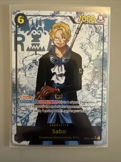 Sabo (120) (Parallel) OP13-120 Carrying On His Will Foil - Image 1