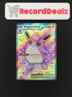 Pokemon Card | Wigglytuff ex 222/091 | 2024 SV: Paldean Fates - Image 1