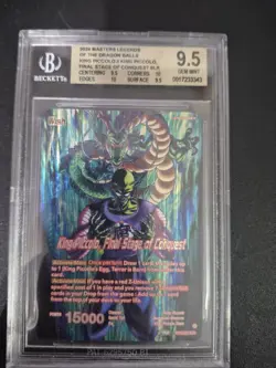 Dragon Ball Super Card Game TCG King Piccolo SLR BGS 9.5 - Image 1