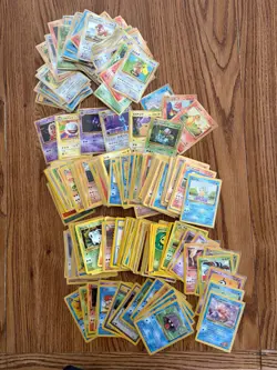 Hundreds** of 1990s Pokemon Cards Lot - Image 1